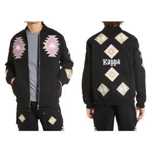 NWOT KAPPA Authentic Naran Twill Bomber Jacket (XL)
